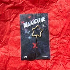 MAXXXINE sparkler A24 horror film merch 2024